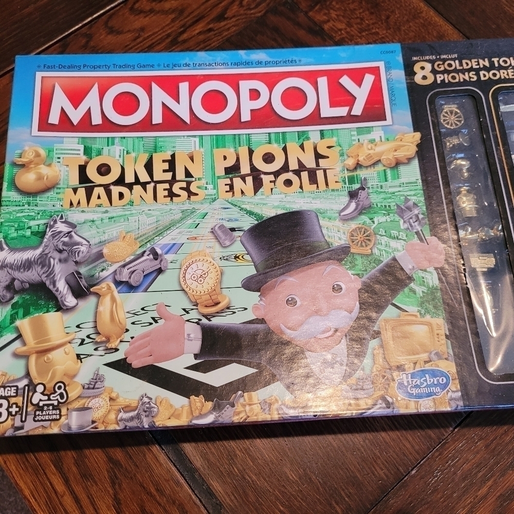 MONOPOLY* TOKEN MADNESS*RARE!